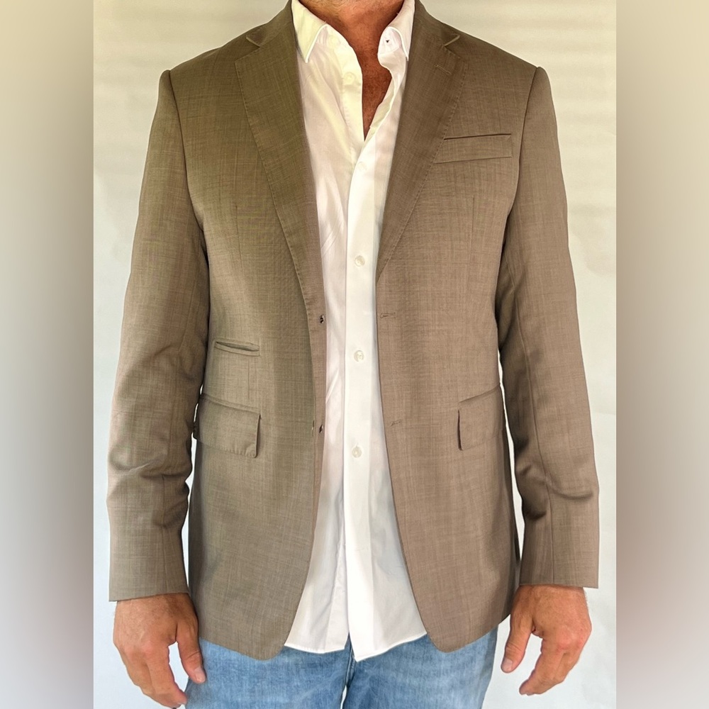 Custom-made Men's tan Blazer